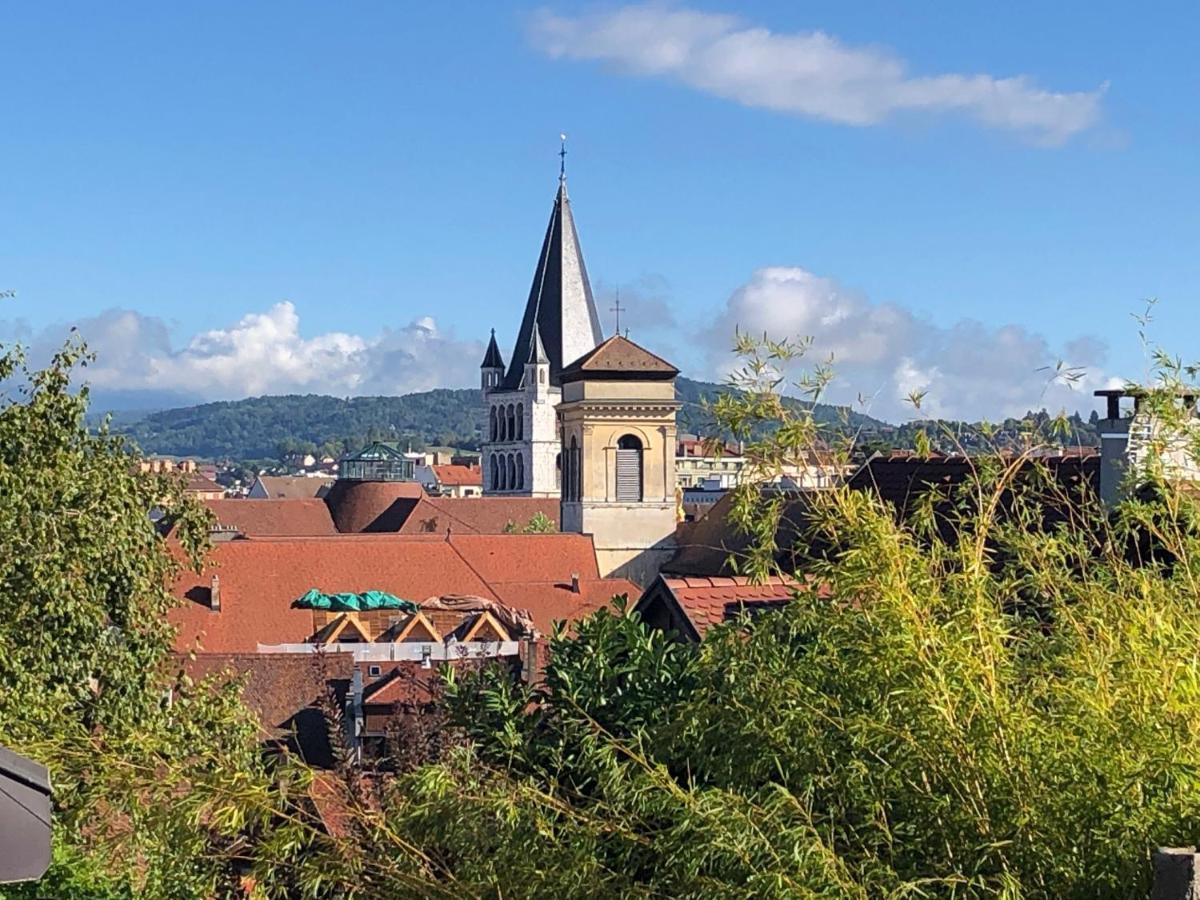 Appartement Dans La Vieille Ville, En Face Du Chateau Annecy Exteriér fotografie